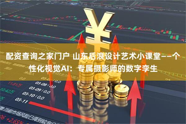 配资查询之家门户 山东后浪设计艺术小课堂——个性化视觉AI：专属摄影师的数字孪生